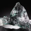 Atacamite in Gypsum - image 1