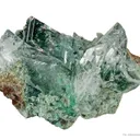 Atacamite in Gypsum - image 3