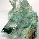 Atacamite in Gypsum Var. Selenite - image 1
