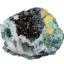 Atacamite on Quartz - image 5