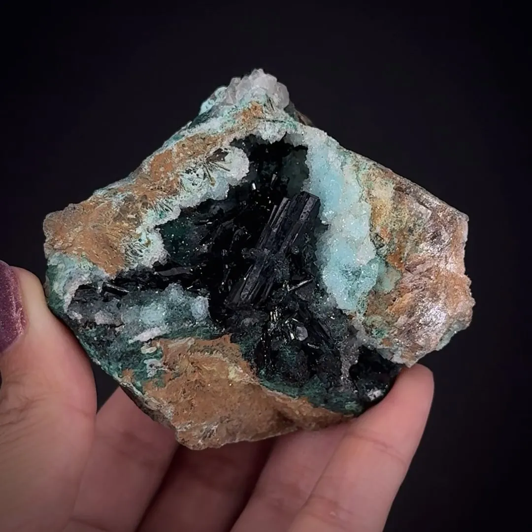 Atacamite with Quartz - image 2