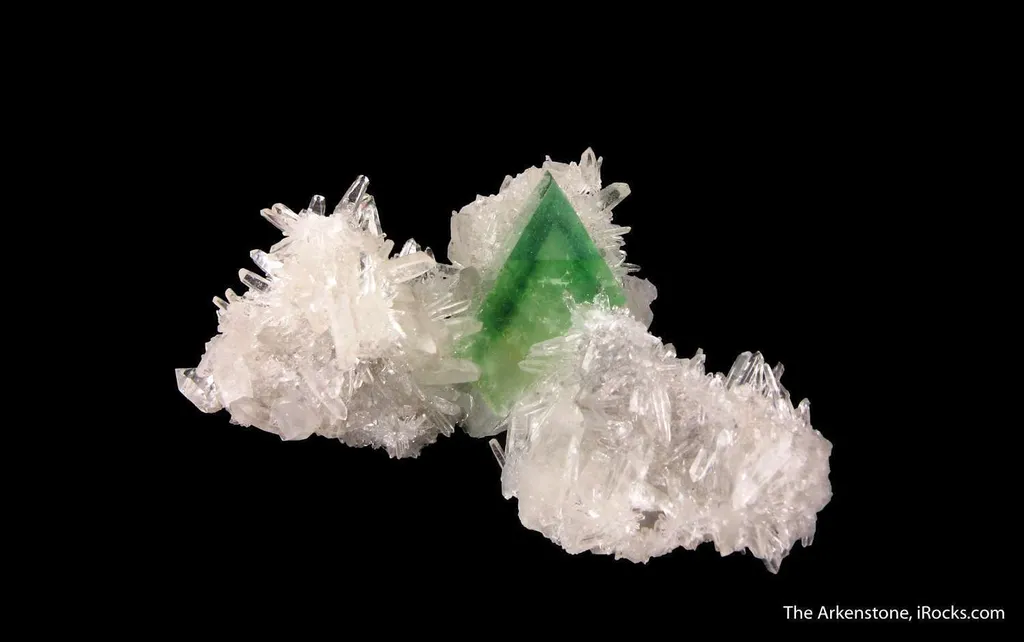 Augelite and Quartz image