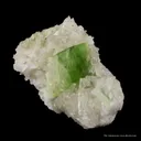 Augelite on Quartz - image 2