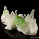 Augelite on Quartz - image 3