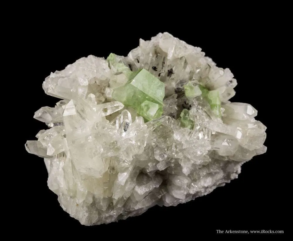 Augelite on Quartz - image 4