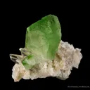 Augelite on Quartz - image 2