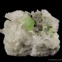 Augelite on Quartz - image 3