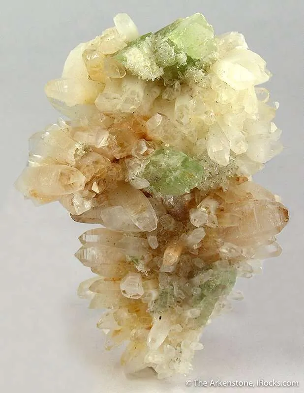 Augelite on Quartz image