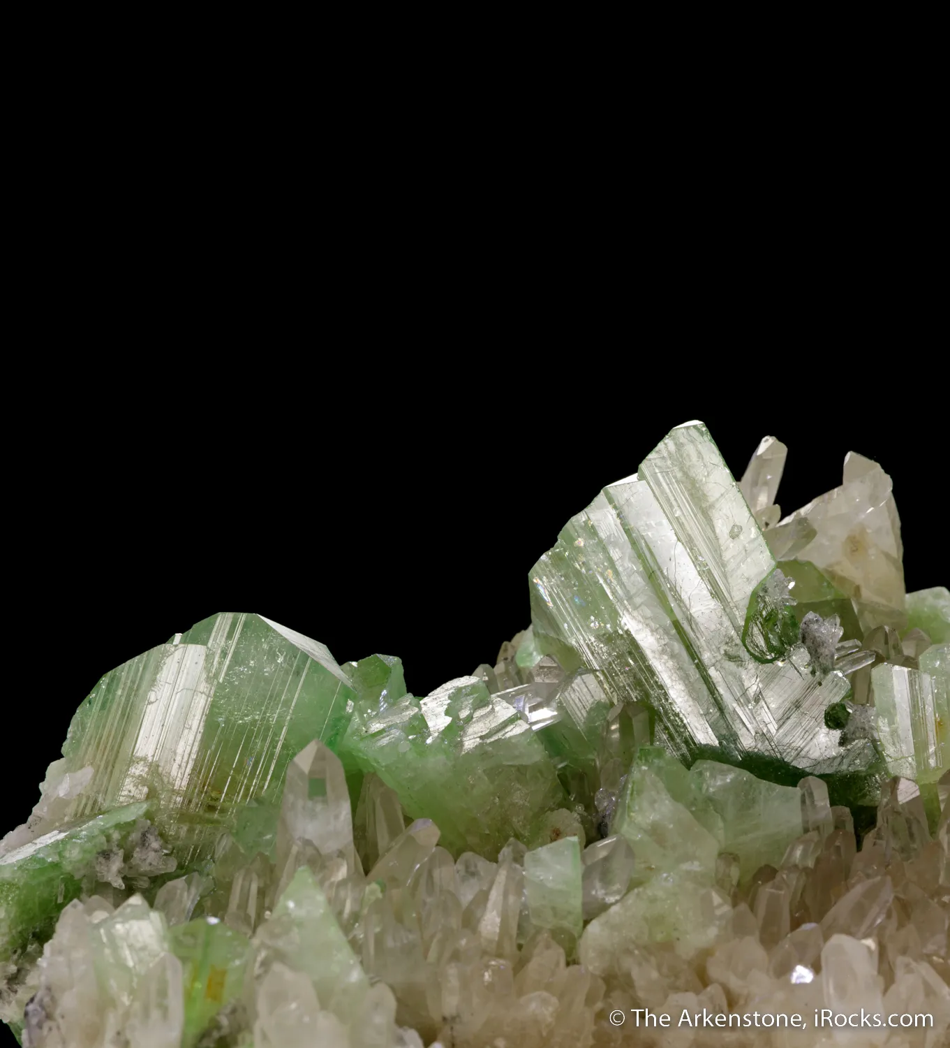 Augelite on Quartz - image 6