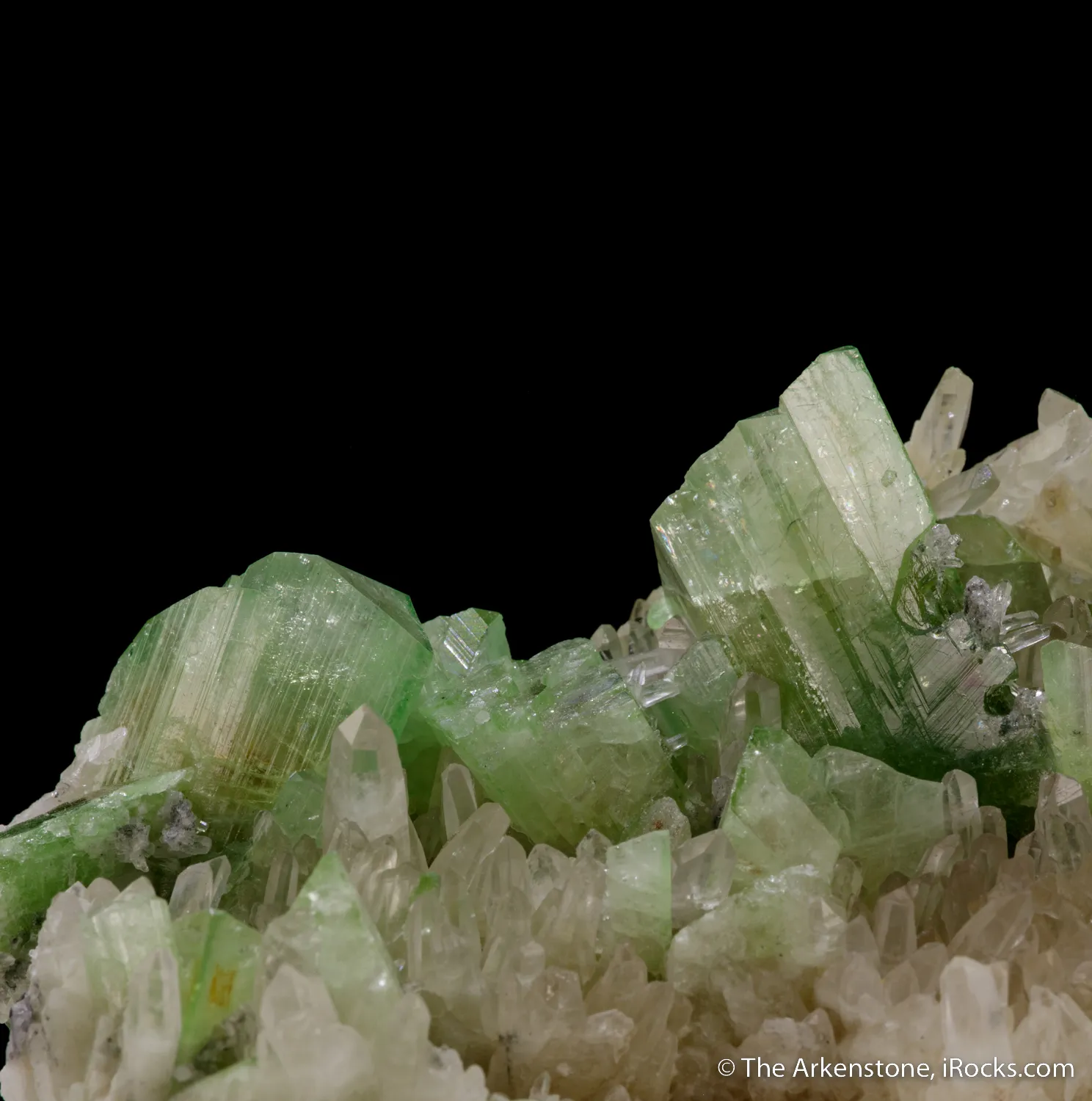 Augelite on Quartz - image 5