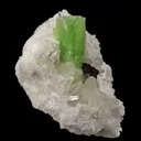 Augelite on Quartz - image 2