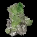 Augelite on Quartz - image 2