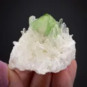 Augelite on Quartz - image 1