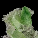 Augelite on Quartz - image 1