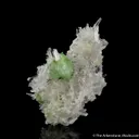 Augelite on Quartz with Hubenerite - image 3