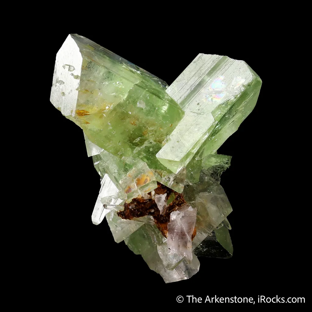 Augelite with Quartz - image 4