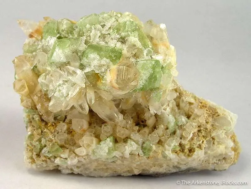Augelite With Quartz image