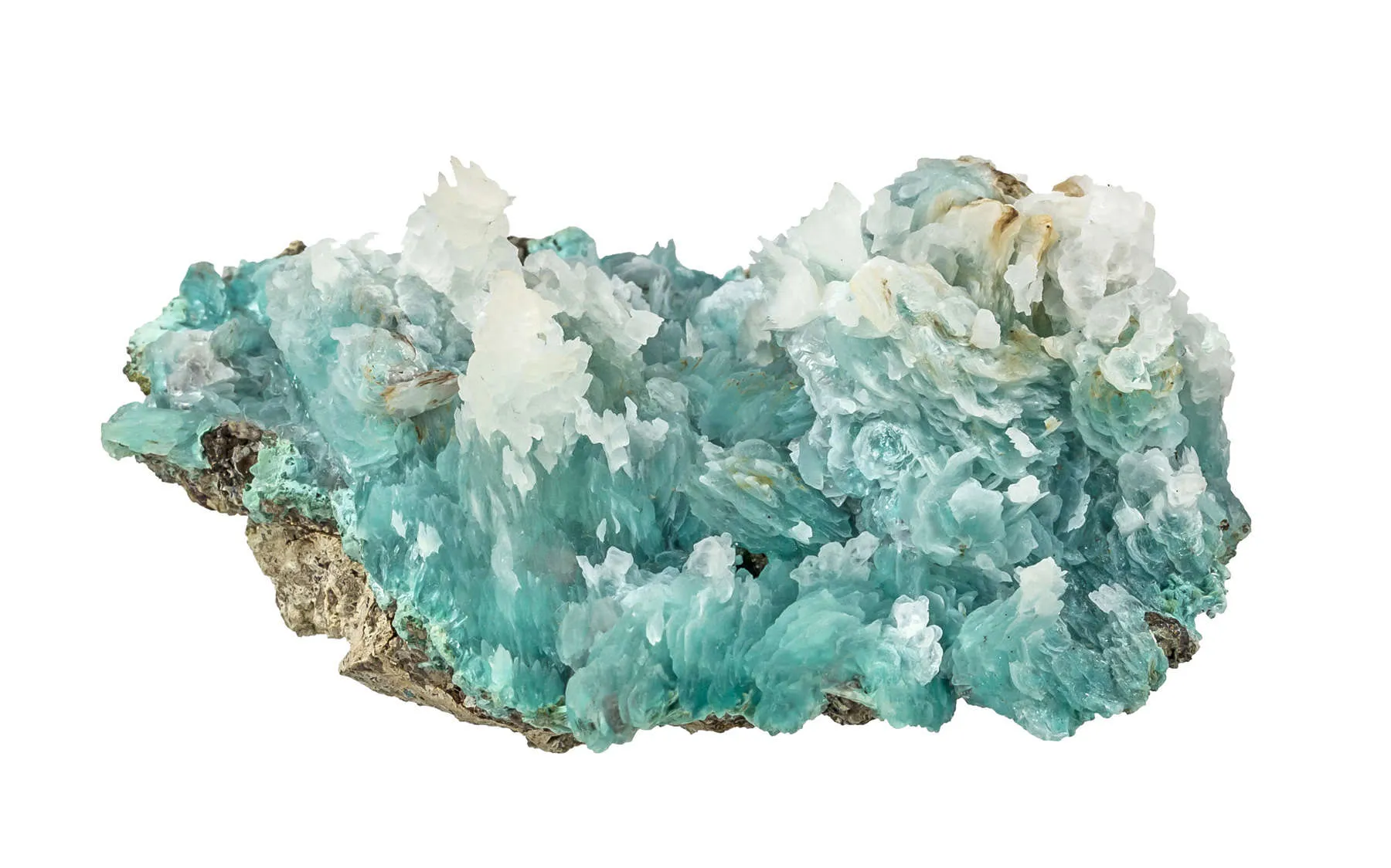 Aurichalcite, Calcite - image 4