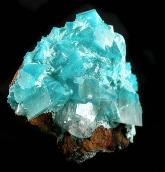 Aurichalcite, Calcite image