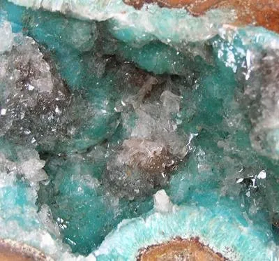 Aurichalcite, Calcite - image 2