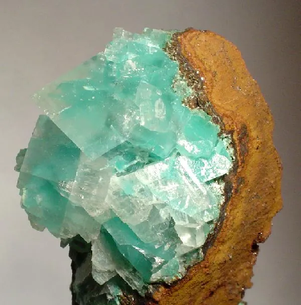 Aurichalcite, Calcite - image 2