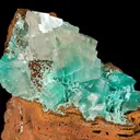 Aurichalcite, Calcite - image 2