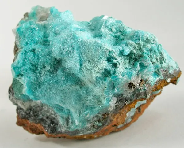 Aurichalcite, Calcite image