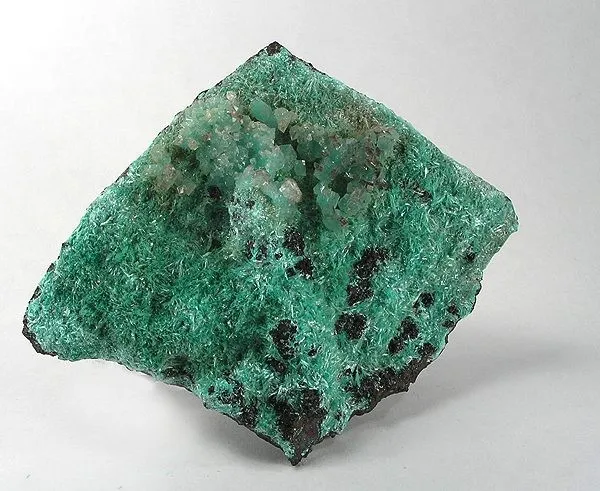 Aurichalcite, Calcite image