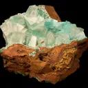 Aurichalcite, Calcite - image 1