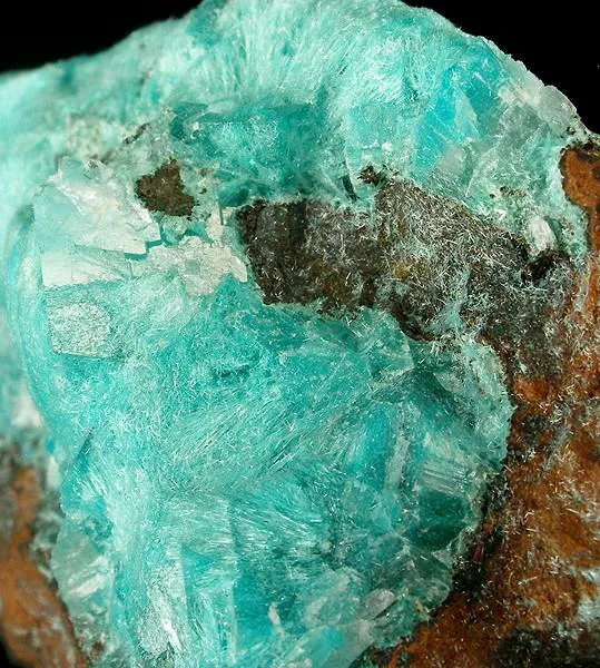 Aurichalcite, Calcite - image 2