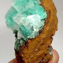 Aurichalcite, Calcite - image 1