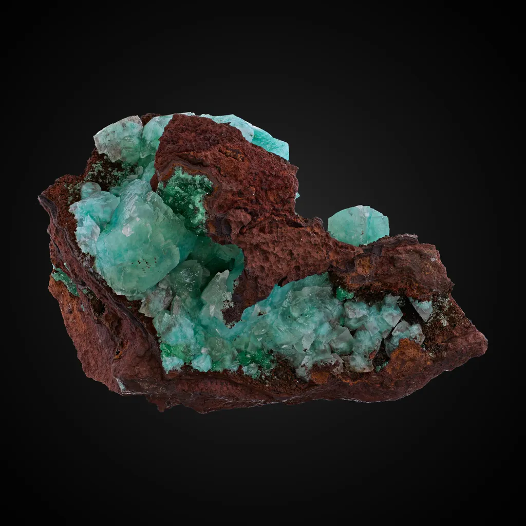Aurichalcite, Calcite, Conichalcite image
