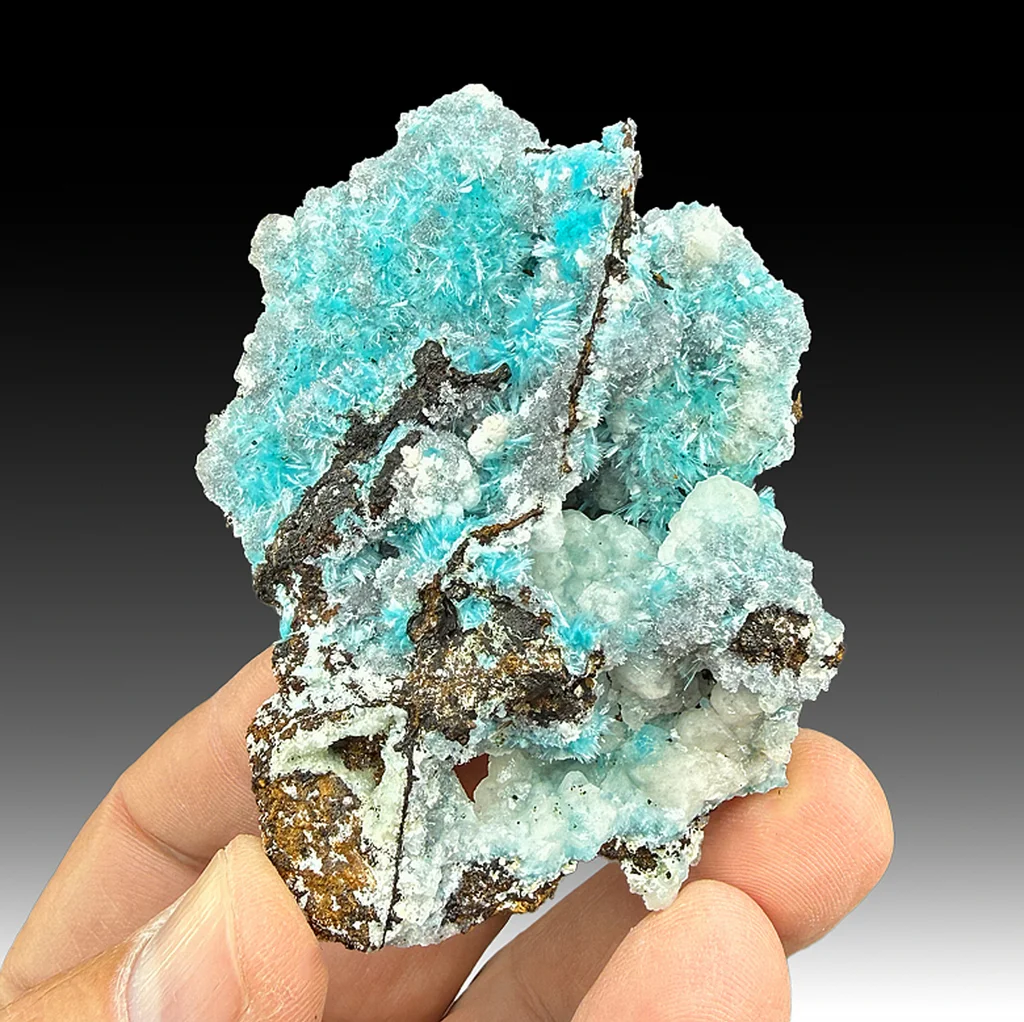 Aurichalcite from Hidden Treasure Mine, Utah, USA - image 1