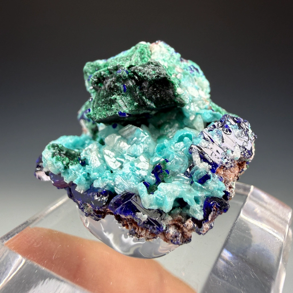 Aurichalcite from Tsumeb, Oshikoto Region, Namibia - image 2