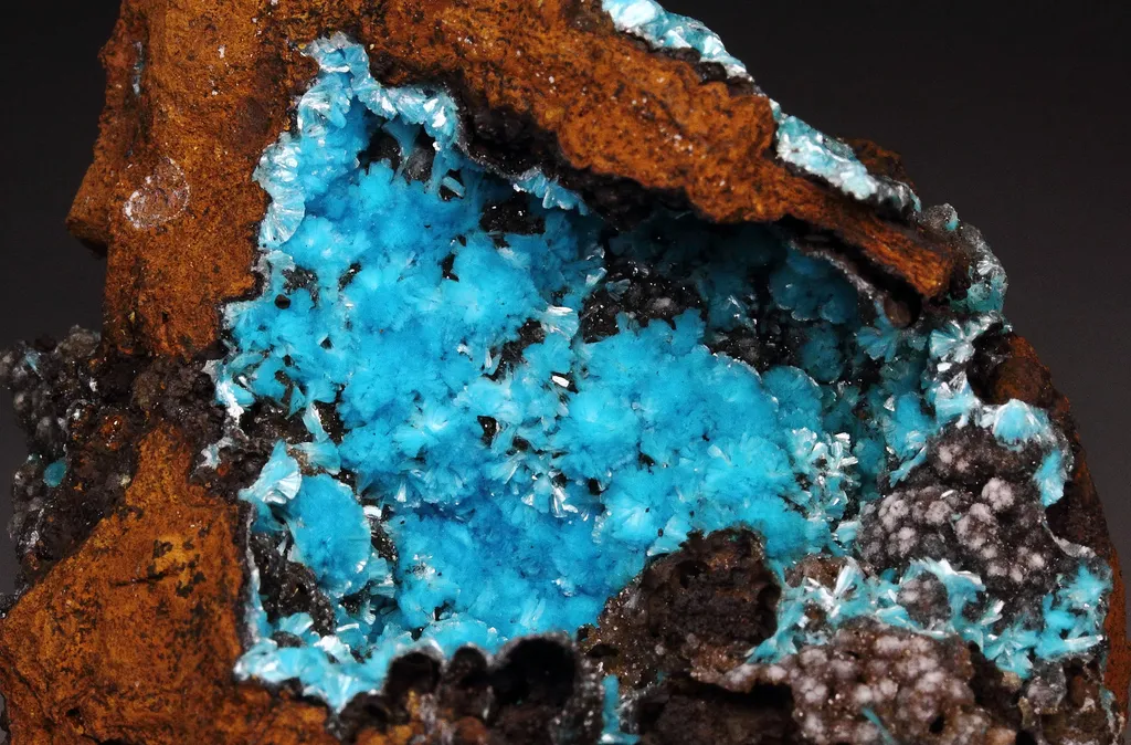 Aurichalcite from Uludağ Mine, Mt Uludağ W deposit, Bursa - image 5