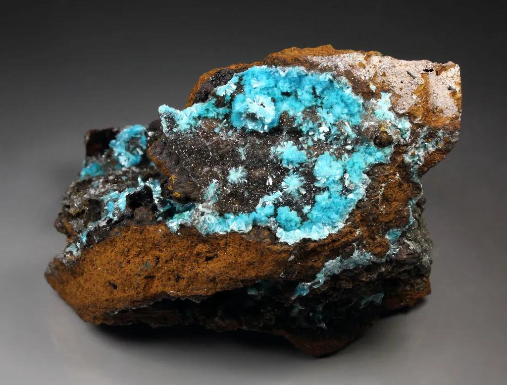 Aurichalcite from Uludağ Mine, Mt Uludağ W deposit, Bursa - image 3