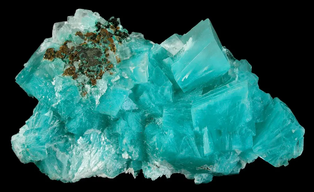 Aurichalcite in Calcite - image 2