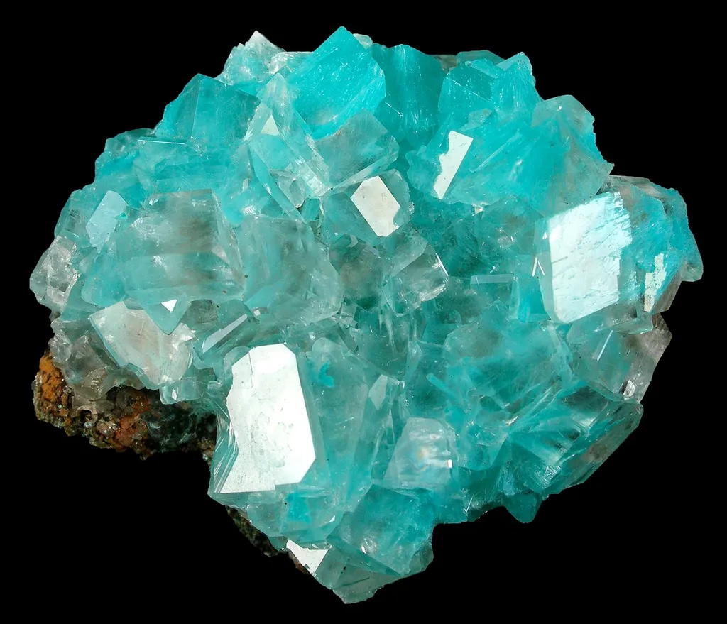 Aurichalcite in Calcite image