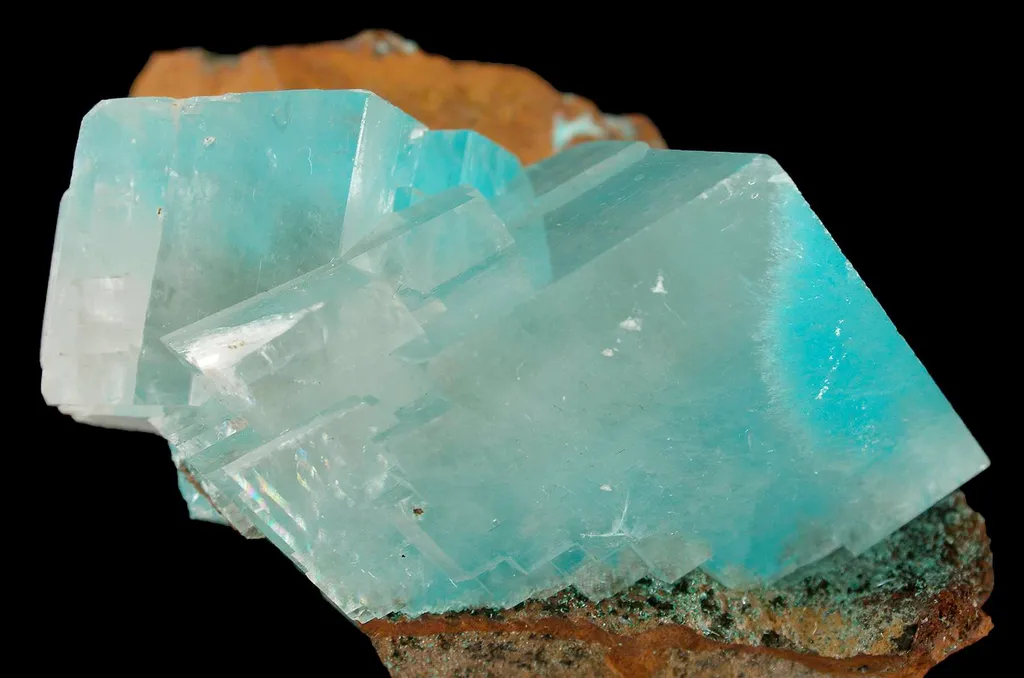 Aurichalcite in Calcite - image 4