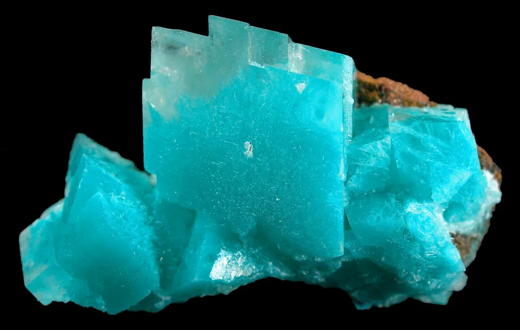 Aurichalcite in Calcite image
