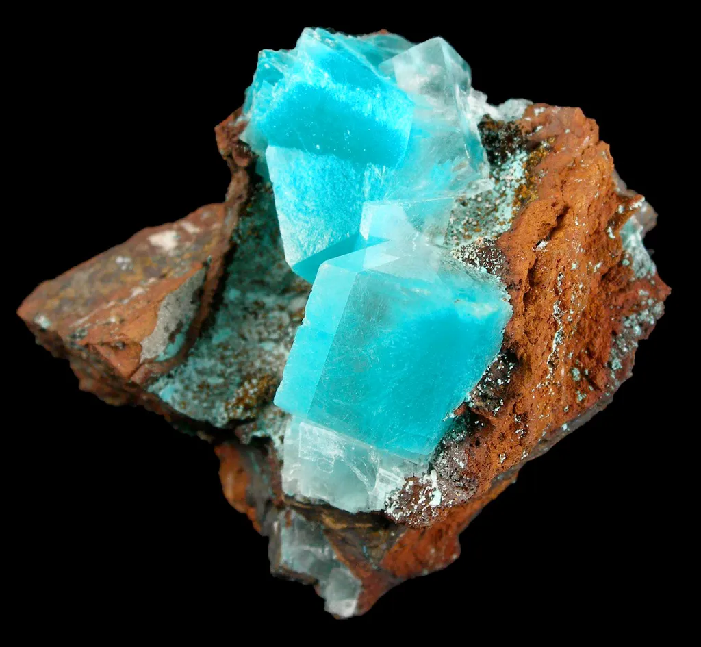 Aurichalcite in Calcite image