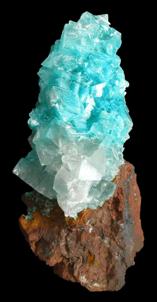 Aurichalcite in Calcite image