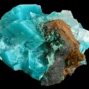 Aurichalcite in Calcite - image 1