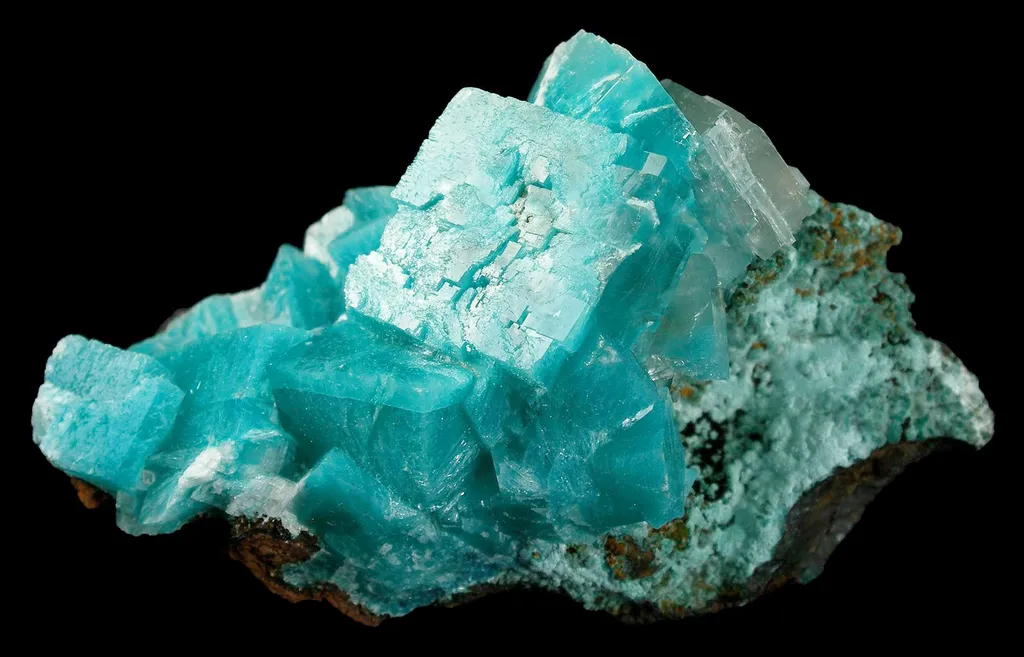 Aurichalcite in Calcite image