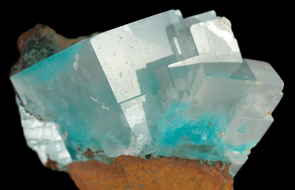Aurichalcite in Calcite - image 3