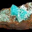 Aurichalcite in Calcite - image 1