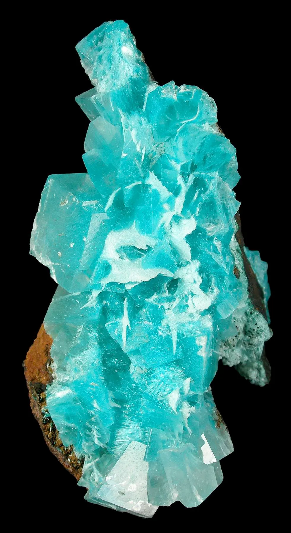 Aurichalcite in Calcite - image 1