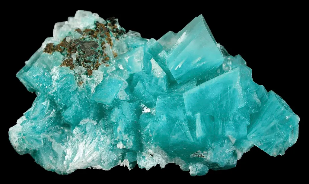 Aurichalcite in Calcite image