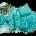 Aurichalcite in Calcite - image 1