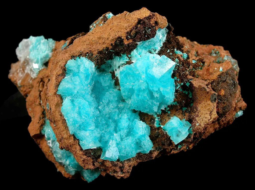 Aurichalcite in Calcite image